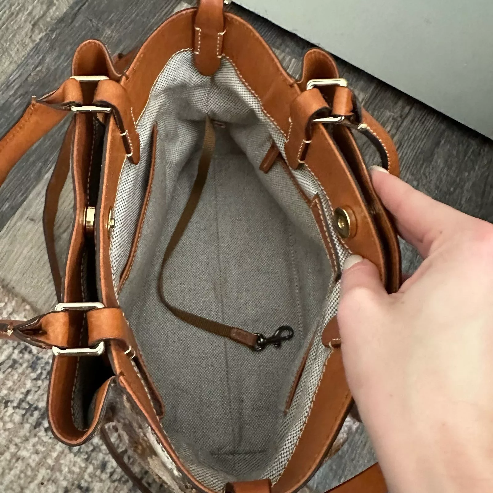 Dooney & Bourke Crossbody Bags Dooney & Bourke City Python Embossed Leather Barlow Satchel Multi