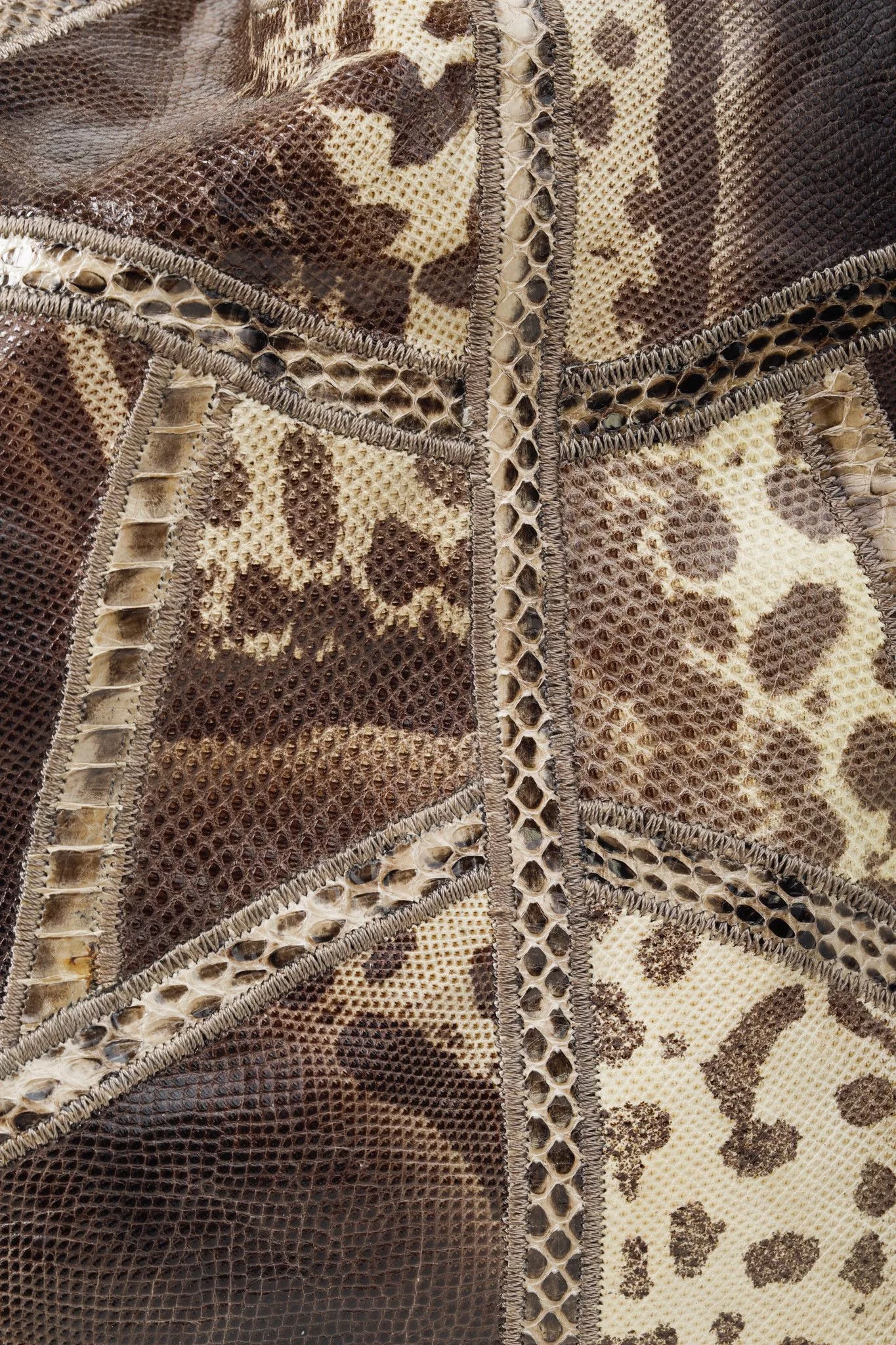 Jimmy Choo Handle Bags Jimmy Choo Snakeskin Patchwork Bangle Bag Multi