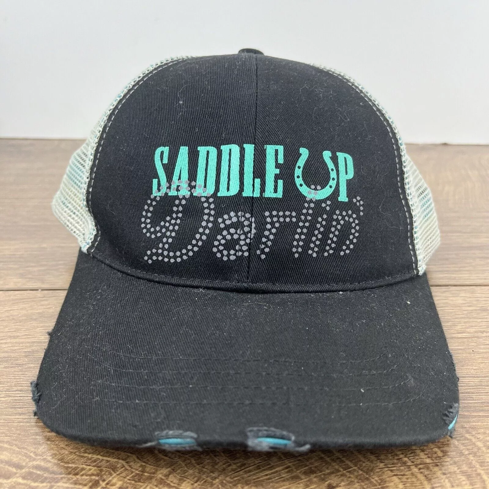 Other Hats Other Saddle Up Darlin' Hat Saddle Up Hat Black Adjustable Hat Bla