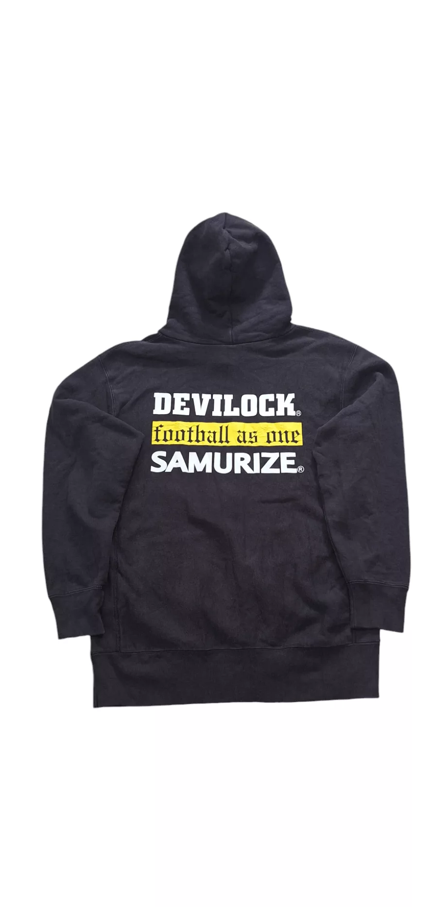 Devilock Sweatshirts Hoodies Devilock × Hysteric Glamour Vintage Devilock × Samurize Football As One Hoodie Black