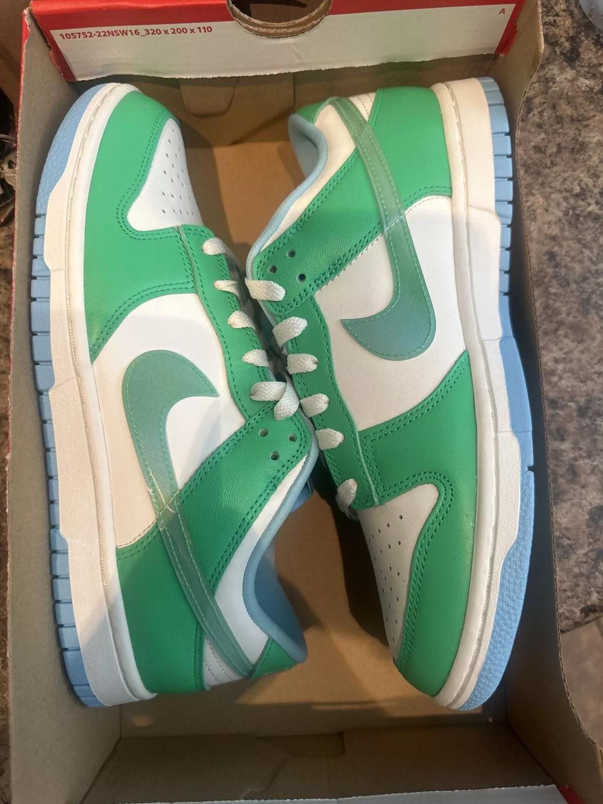 Nike Low Top Sneakers Nike Sb Green