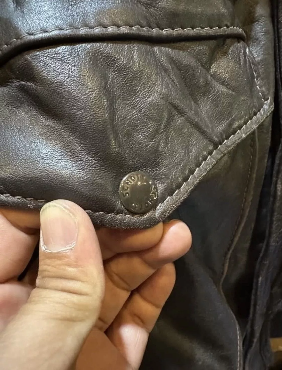 Schott Leather Jackets Jacket Leather schott Brown