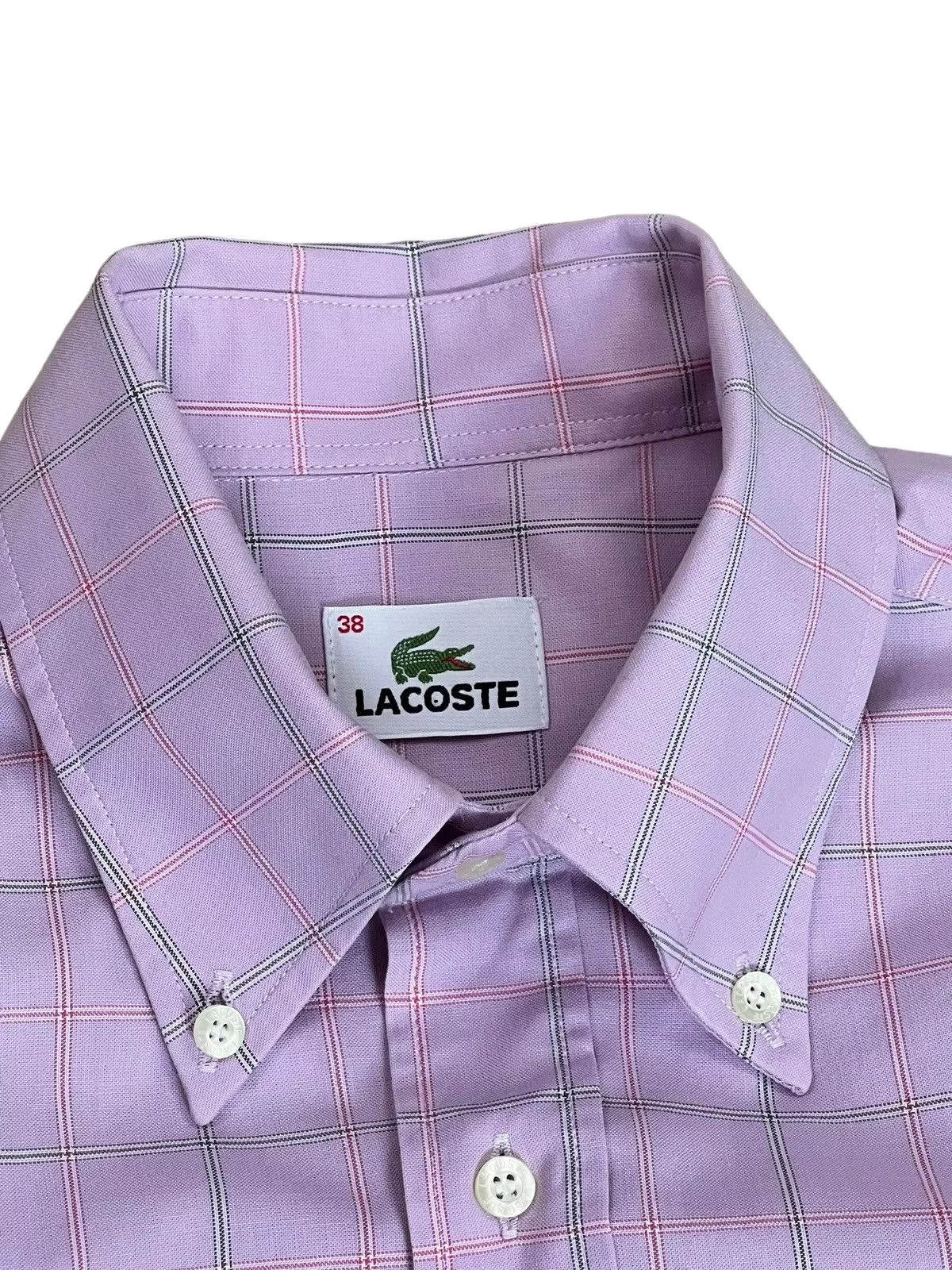 Lacoste Shirts Button Ups Lacoste vintage pink button up
