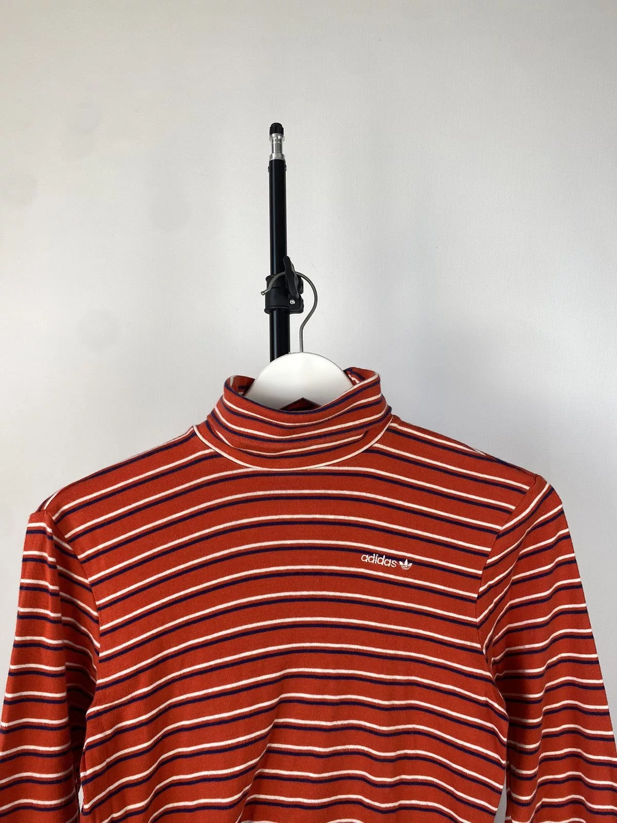 Adidas Long Sleeve T Shirts Adidas × Vintage Rare Adidas Striped Made In West Germany 80s Long Sleeve Red