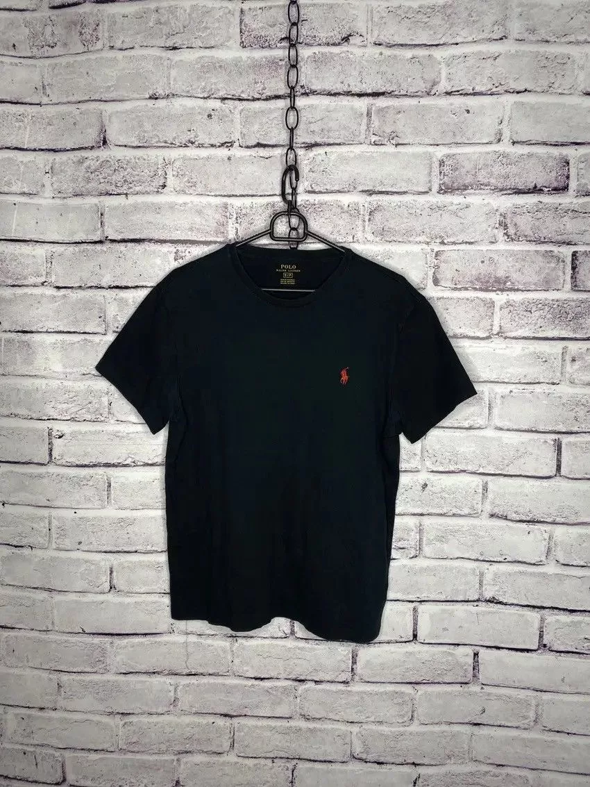 Polo Ralph Lauren Short Sleeve T Shirts Polo Ralph Lauren × Ralph Lauren × RRL Ralph Lauren MENS T-Shirt Polo Ralf Lauren mini logo old money Black