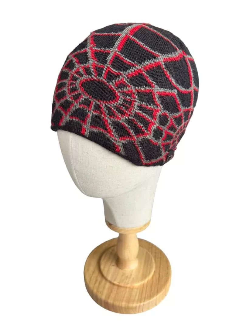 Marvel Comics Hats Marvel Comics × Other Spider full print Beanie hats🕷️🕸️🔥 Black Streetwear