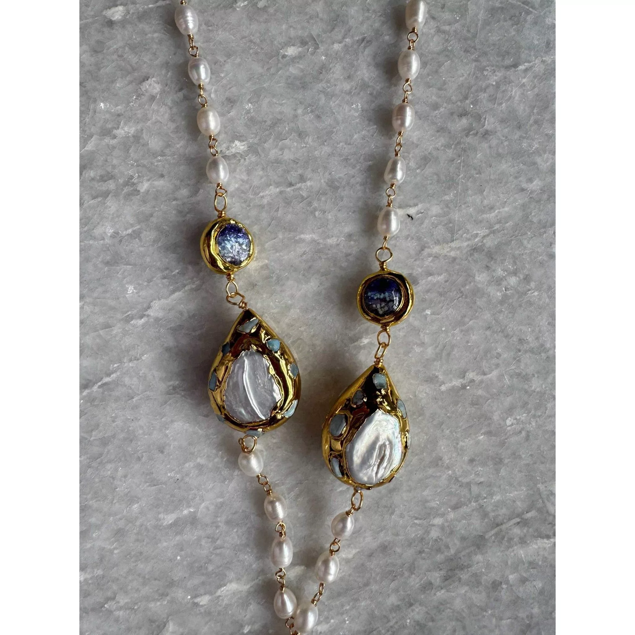 Long Beaded Necklace