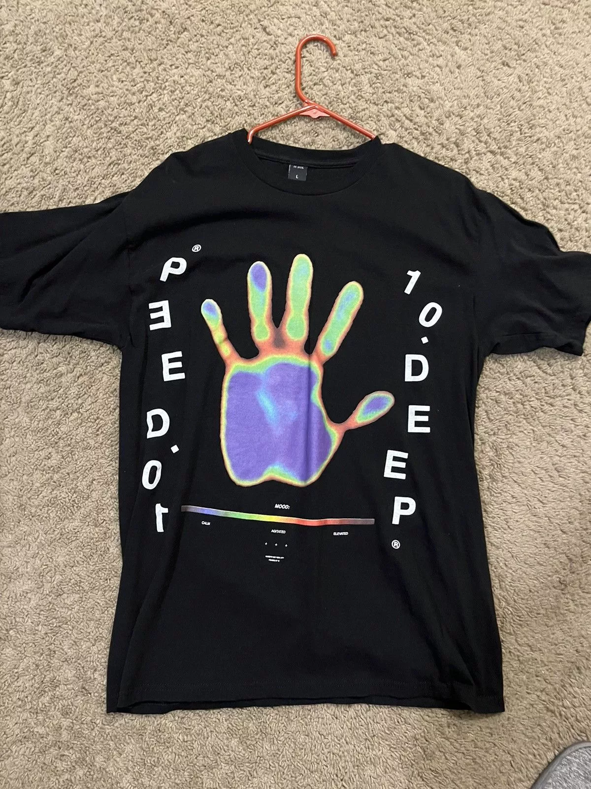 10 Deep Short Sleeve T Shirts 10 deep tee Black