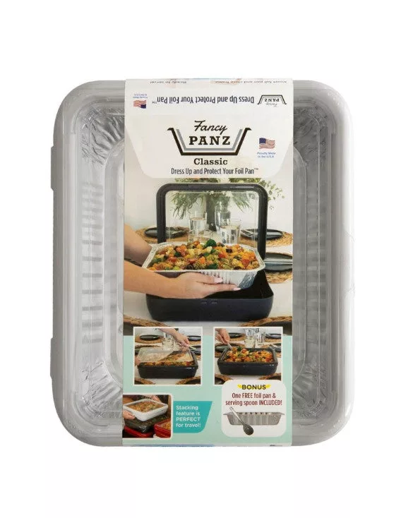 Pan Frame w/ Lid & Serving Spoon - Marble