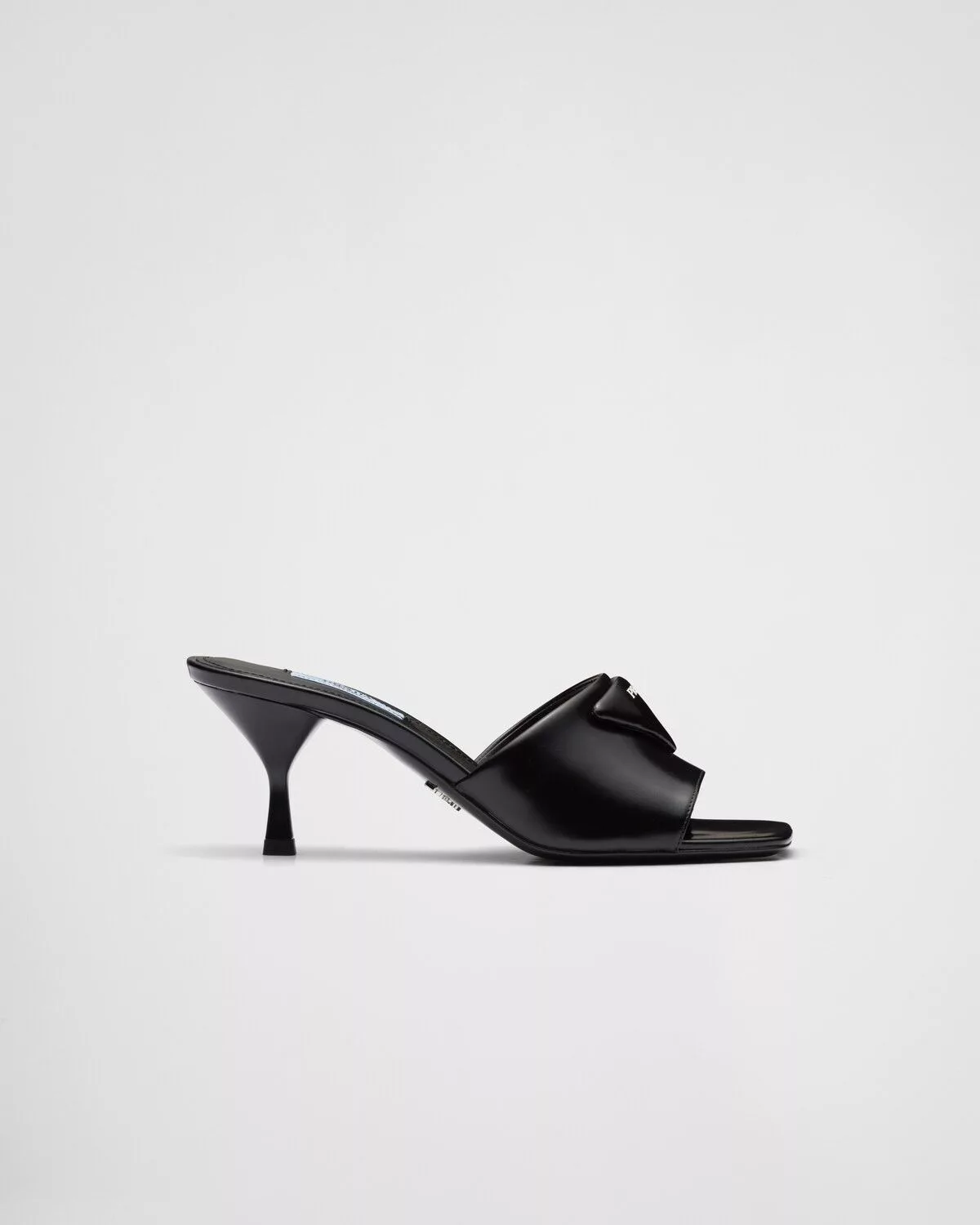 Prada Heels Prada o1la1rc1a0724 Heeled Slide in Black