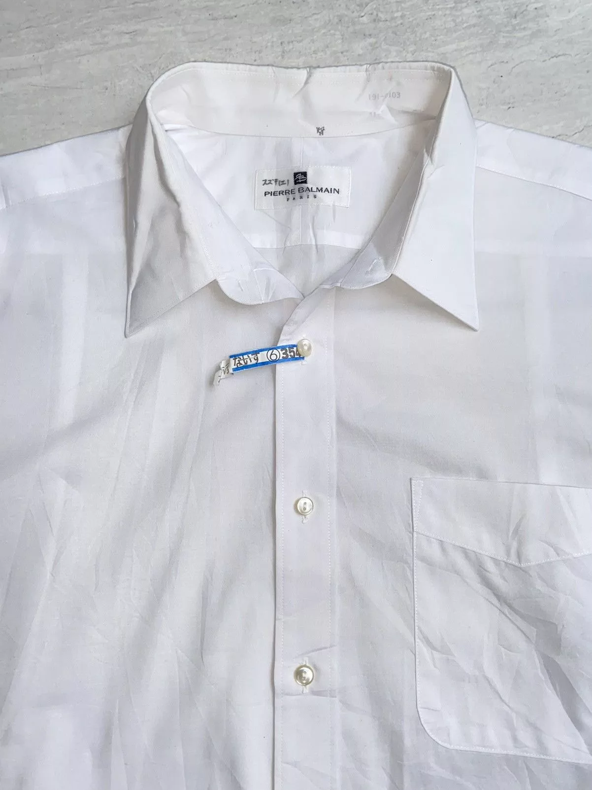Pierre Balmain Shirts Button Ups PIERRE BALMAIN White Shirt