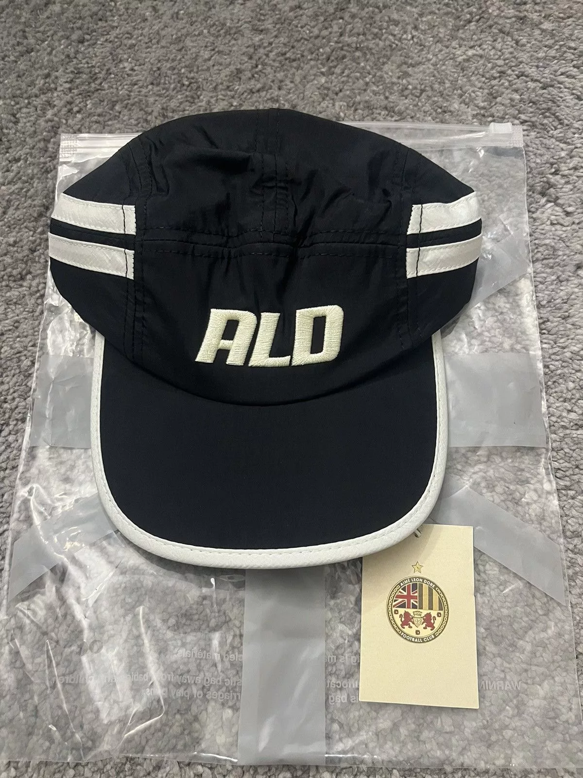 Aime Leon Dore Hats Aime Leon Dore × New Balance Aime Leon Dore ALD New Balance NB 991 Contrast Hat Cap Black