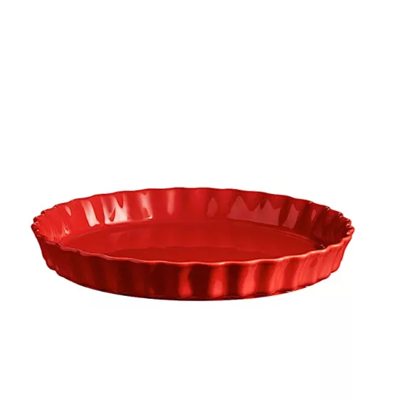 Burgundy Tart Dish - 11.6" x 1.6"