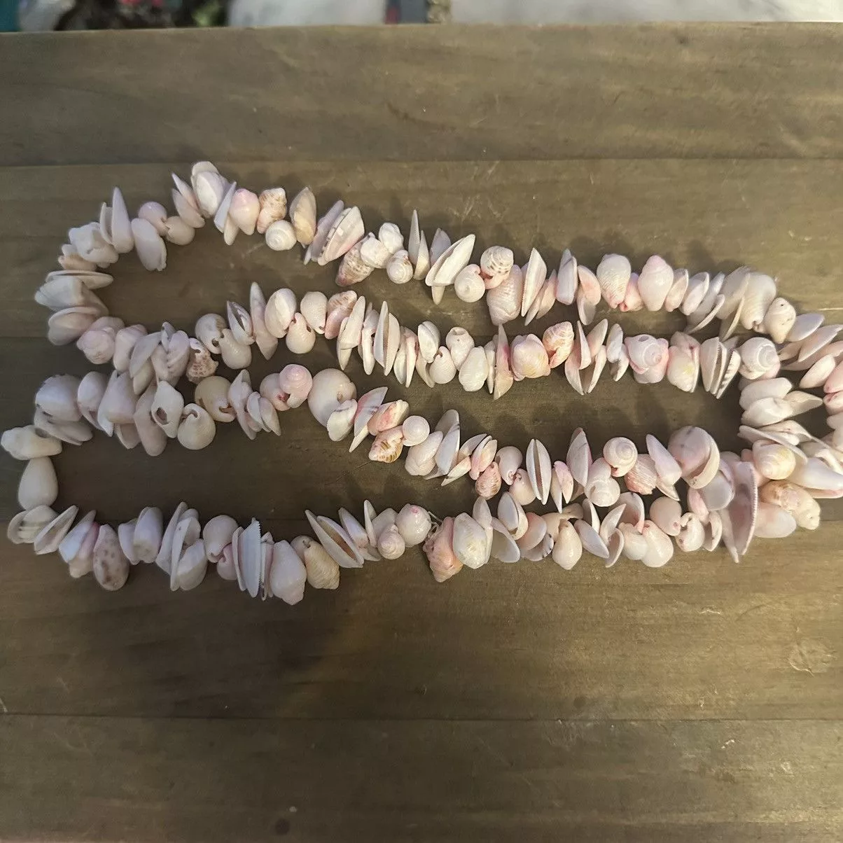 Other Necklaces Other Long pink seashell necklace