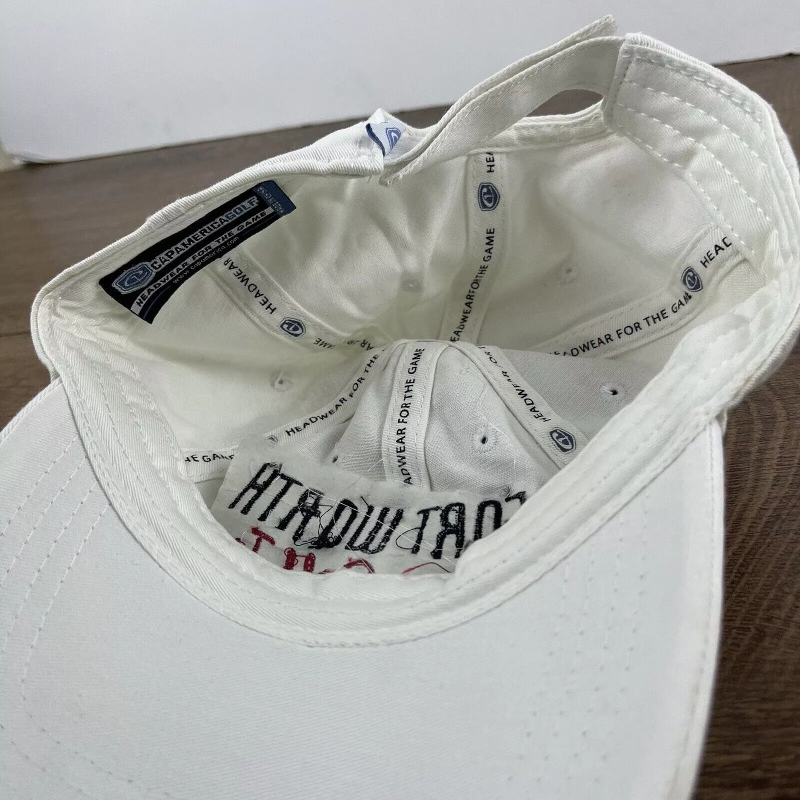 Other Hats Other Fort Worth Hat Junior Golf Tour Hat White Cap Hat Adjustable