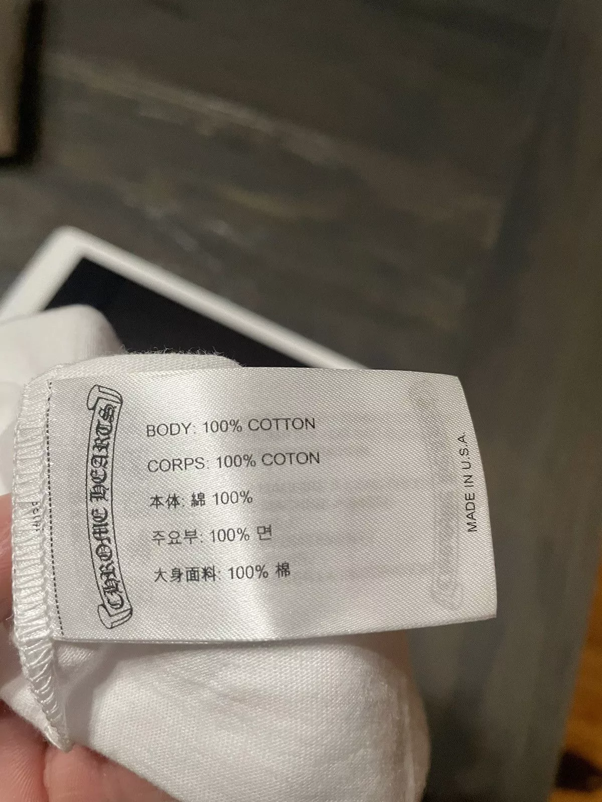 Chrome Hearts Short Sleeve T Shirts Chrome hearts White