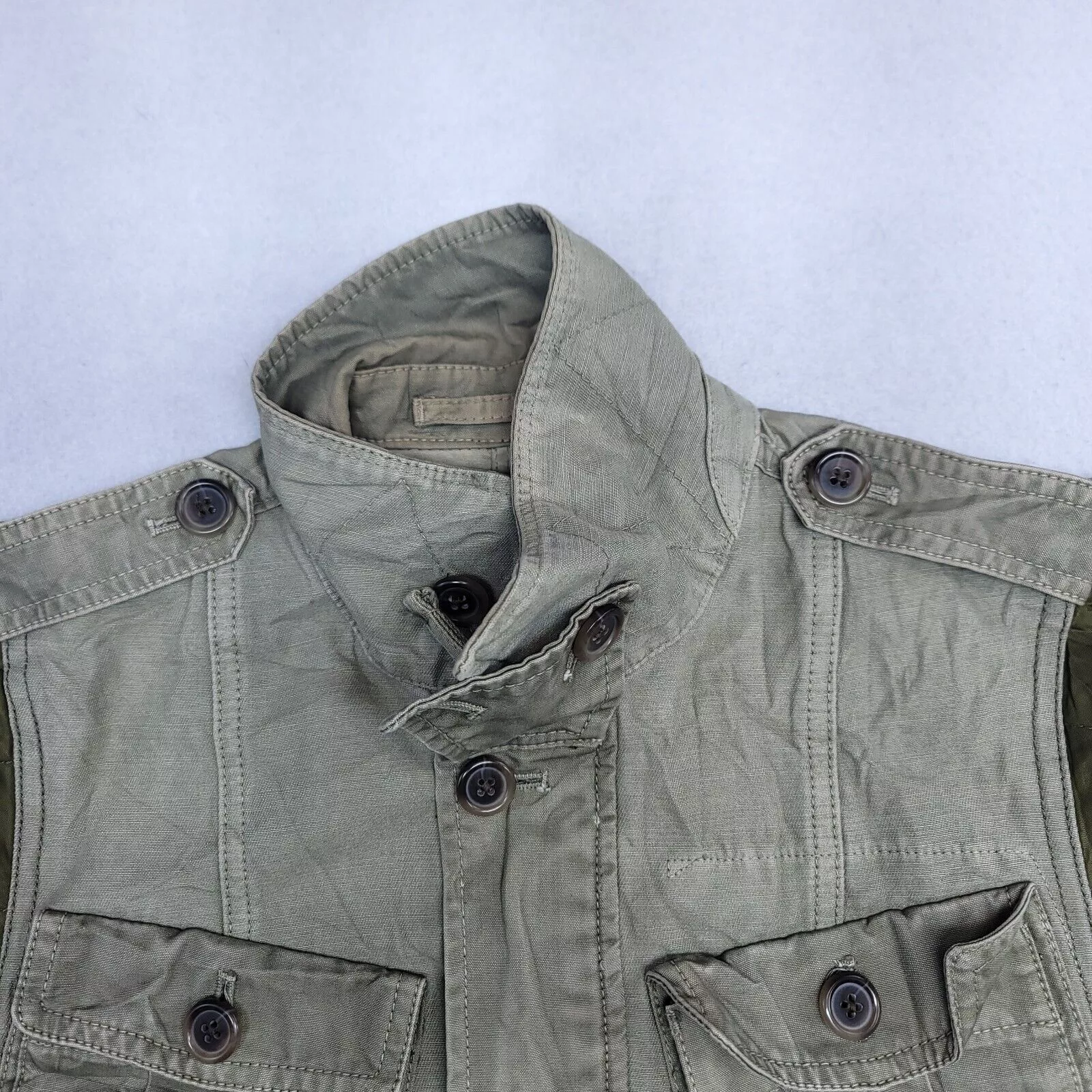 J.Crew Jackets J.Crew JCrew Button Up Casual Outdoor Jacket Womens Size S Green