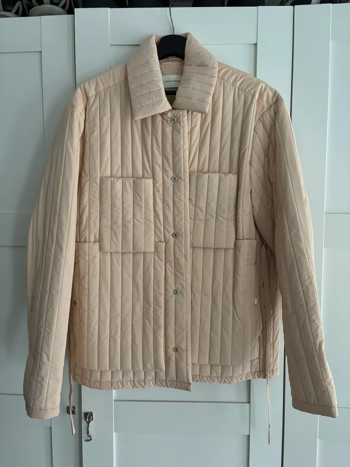 Craig Green Light Jackets Craig Green quilted jacket Pink