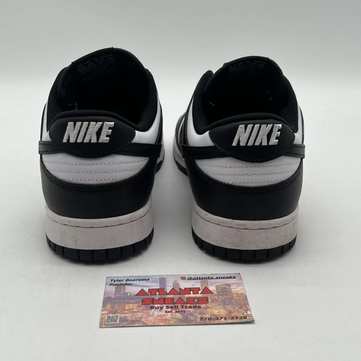 Nike Low Top Sneakers Nike dunk low black white
