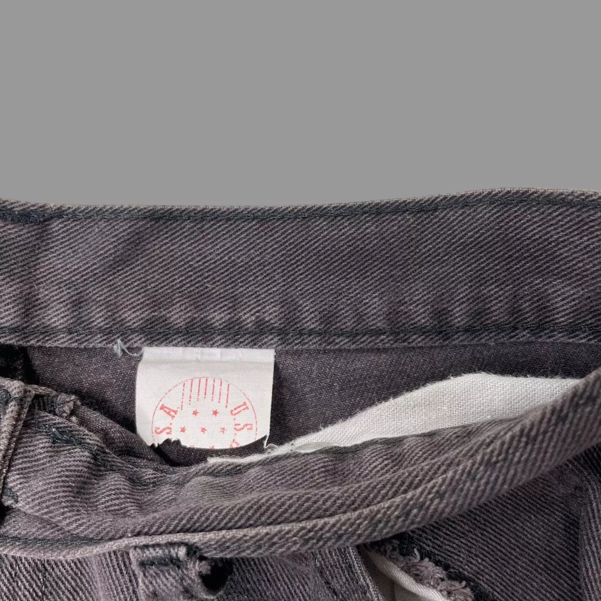 Vintage Shorts Vintage 90s black denim shorts