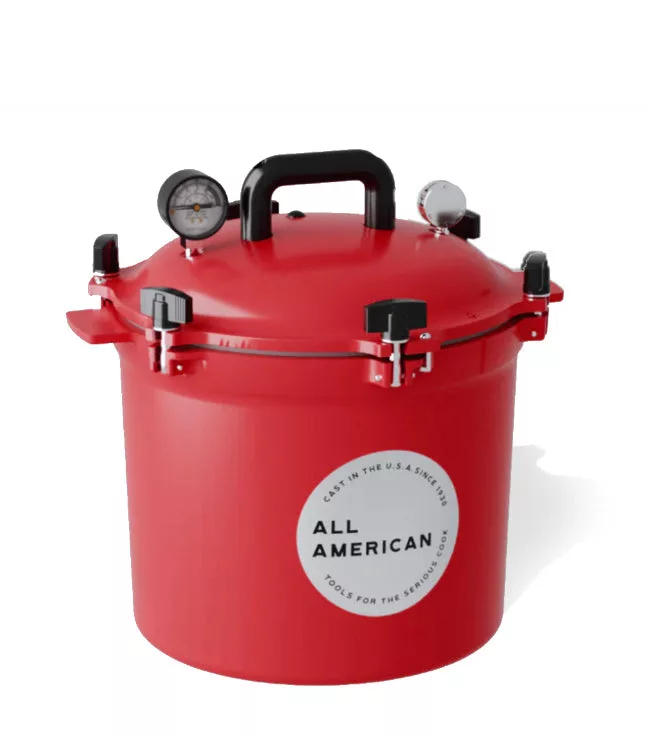 Candy Red 21.5 QT Pressure Cooker/Canner