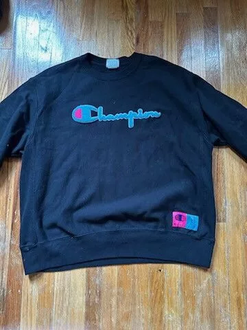 Champion Sweatshirts Hoodies Champion Sweatshirt Black