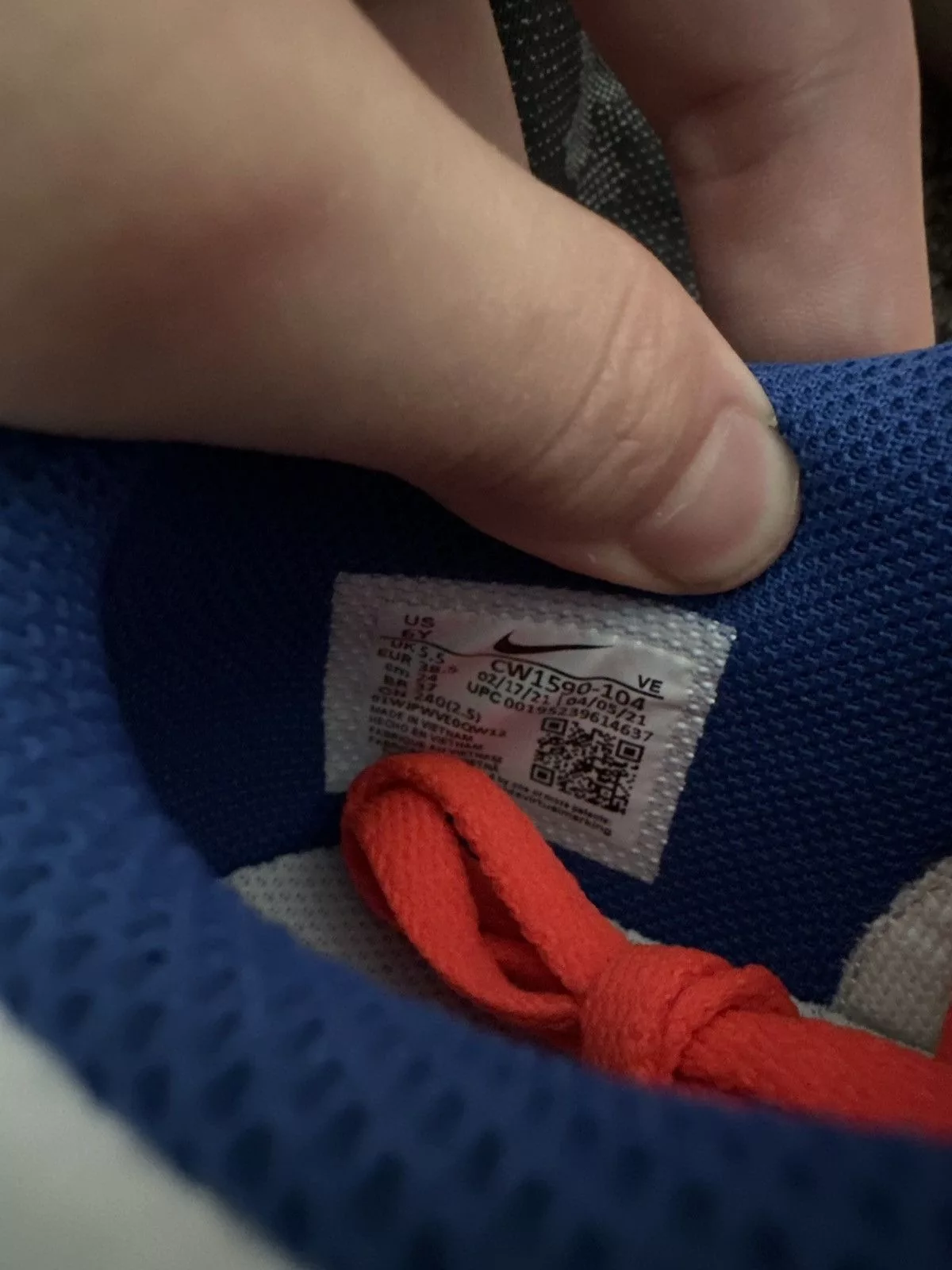 Nike Low Top Sneakers Nike Dunk Crimson Game Royal (GS) Red
