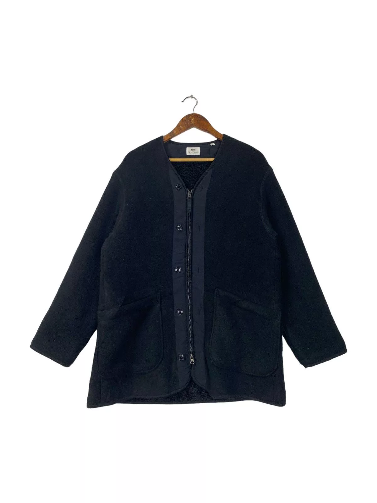 Engineered Garments Light Jackets Engineered Garments × Uniqlo Uniqlo Engineered Garments Zipper Jacket Black