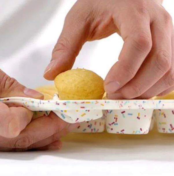 24 Mini Muffin Pan Confetti
