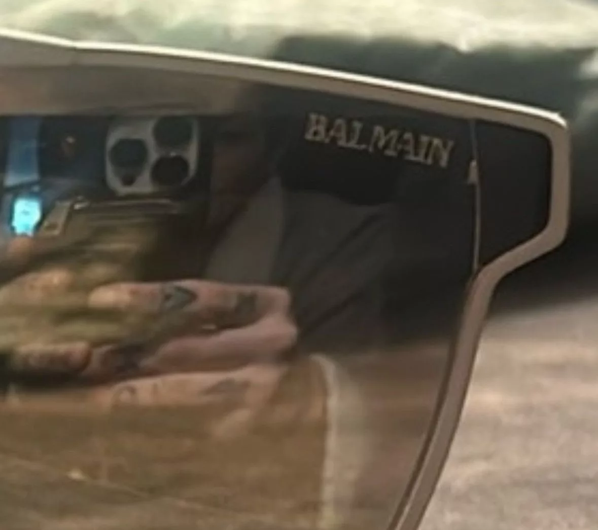 Balmain Sunglasses Balmain Aviator Sunglasses White