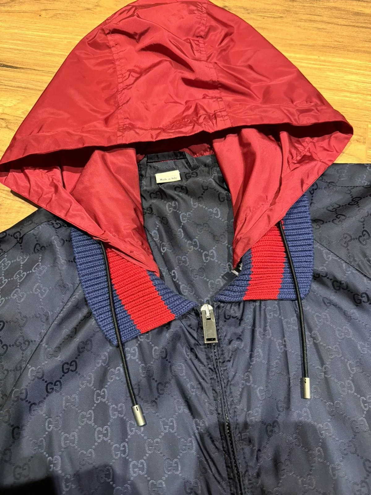 Gucci Raincoats Gucci jacket Black