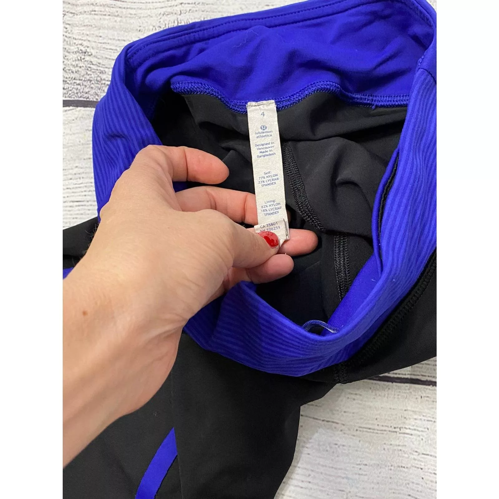 lululemon leggings Black