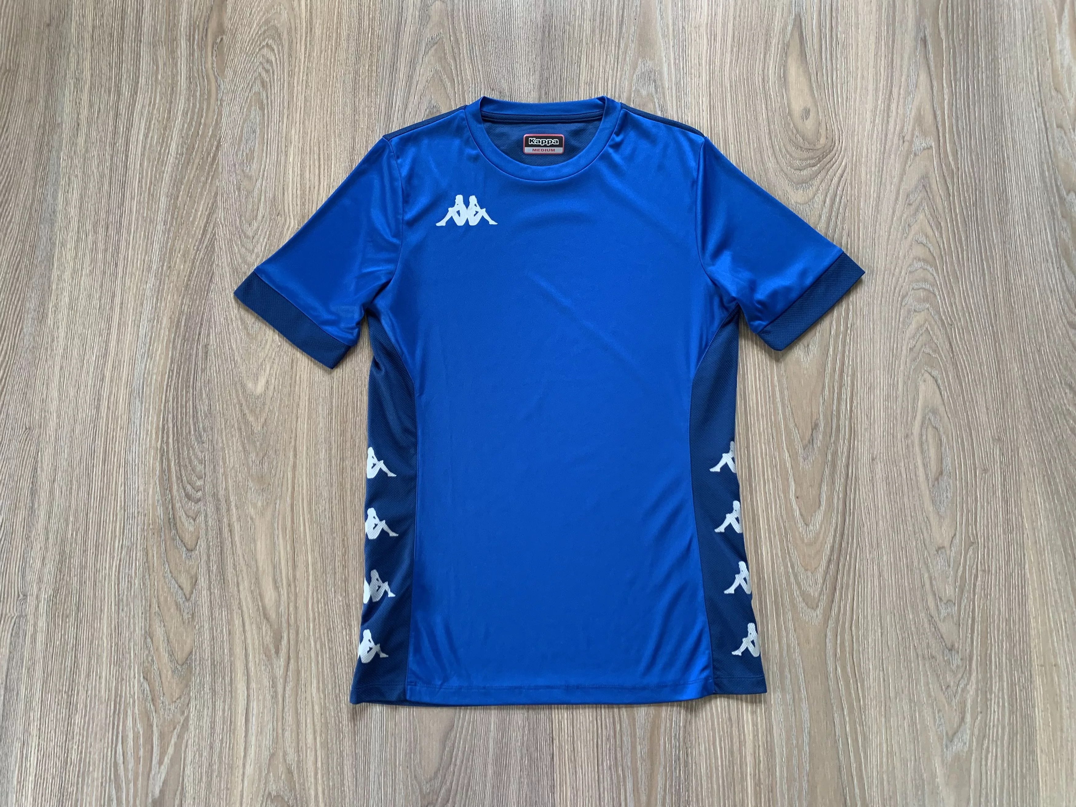 Kappa Short Sleeve T Shirts Kappa × Vintage Kappa Training Vintage T-Shirt Blue Sportswear