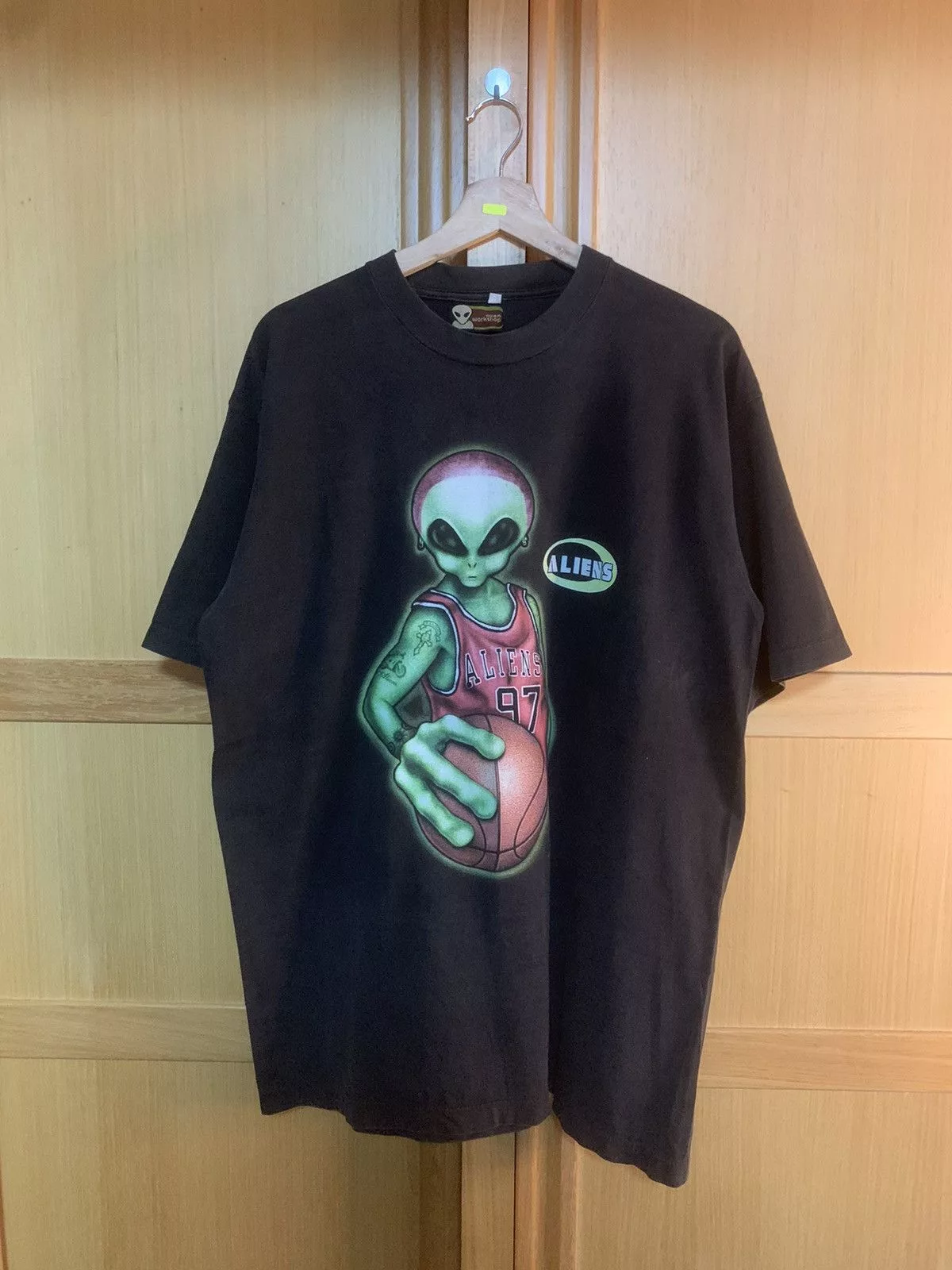 Alien Workshop Short Sleeve T Shirts Alien Workshop × Vintage RARE Vintage Alien Workshop Rodman Black