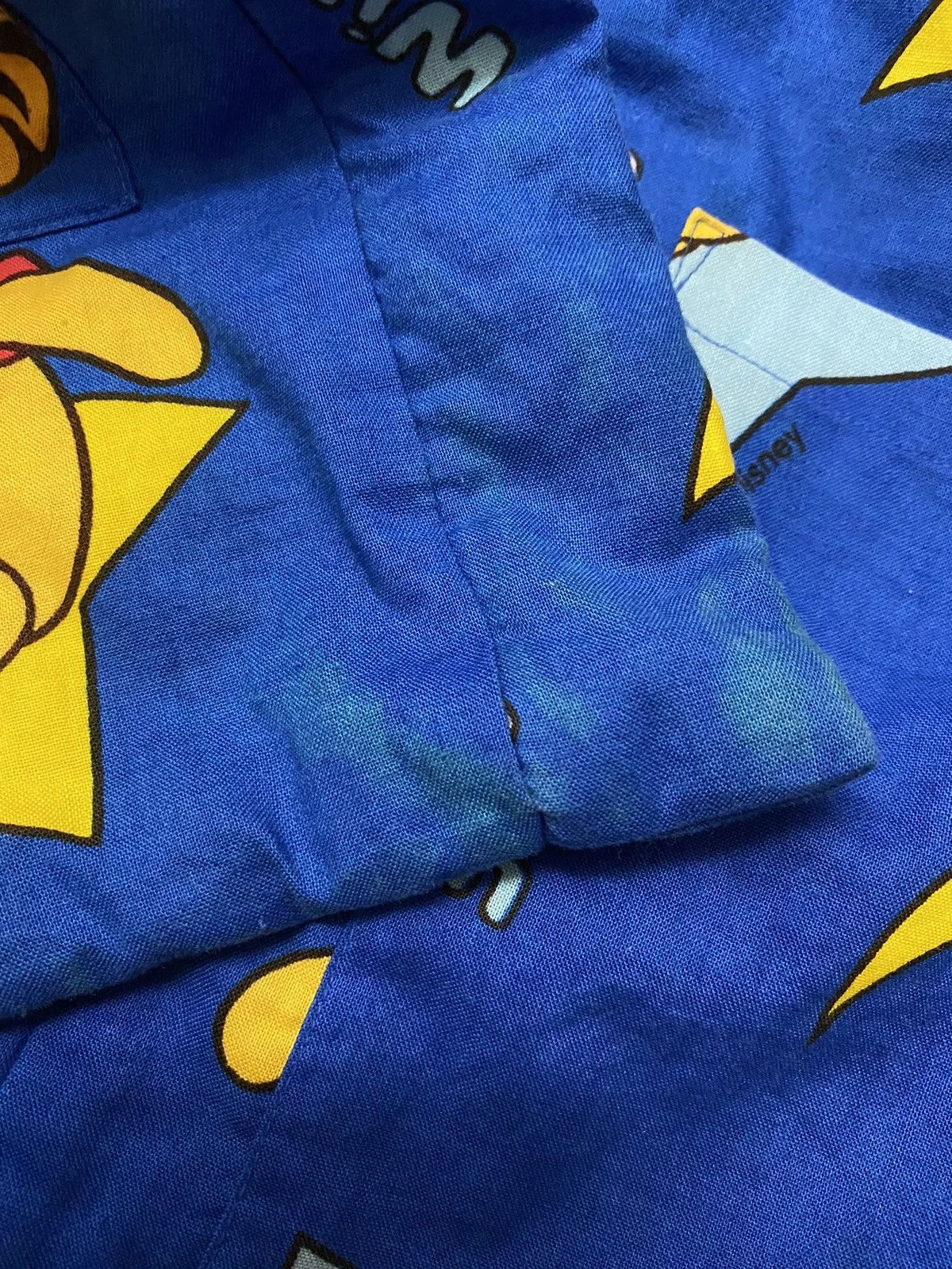 Disney Bombers Disney Pooh Full Print Printed Pyjamas Blue