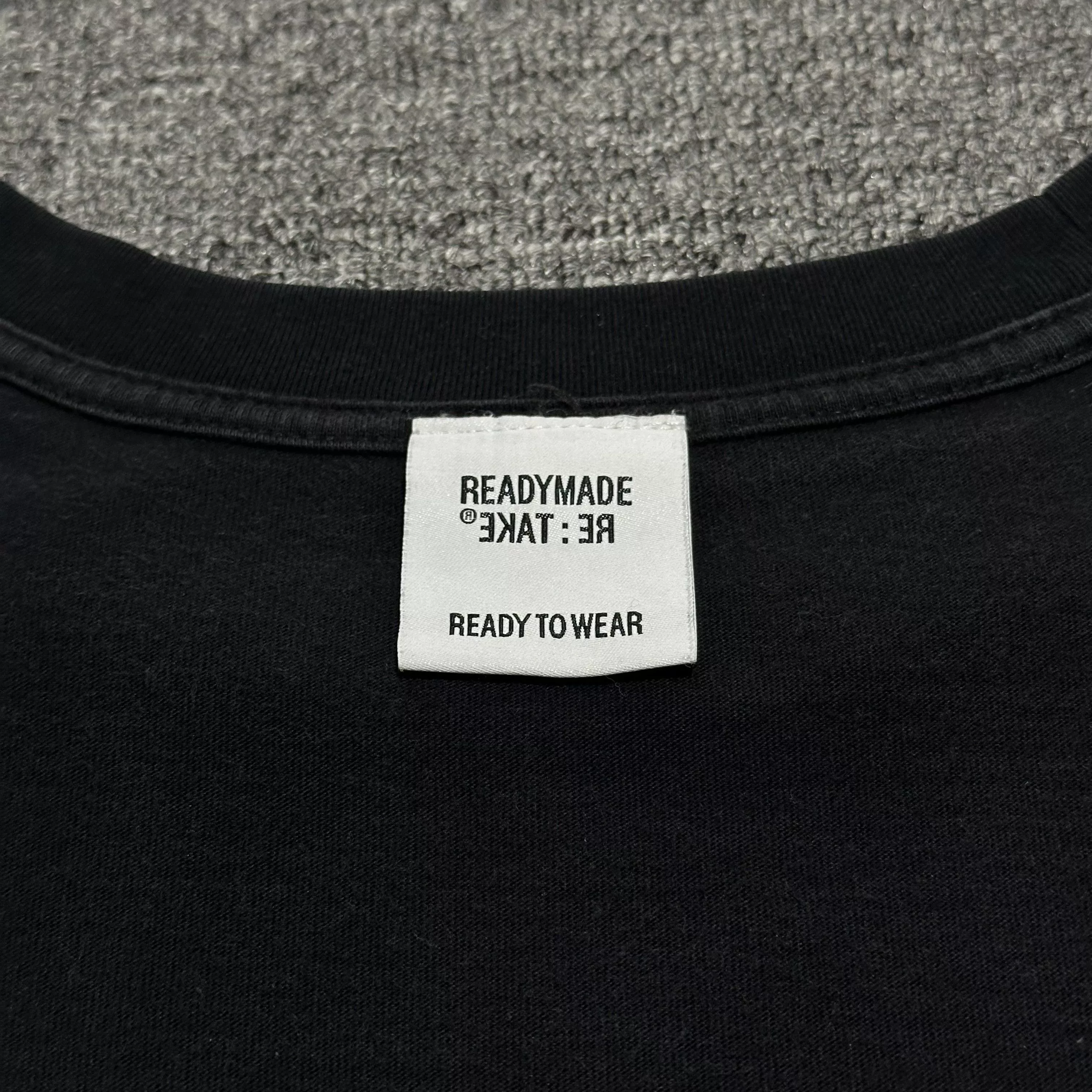 READYMADE Long Sleeve T Shirts Readymade Maxfield Event Longsleeve Black