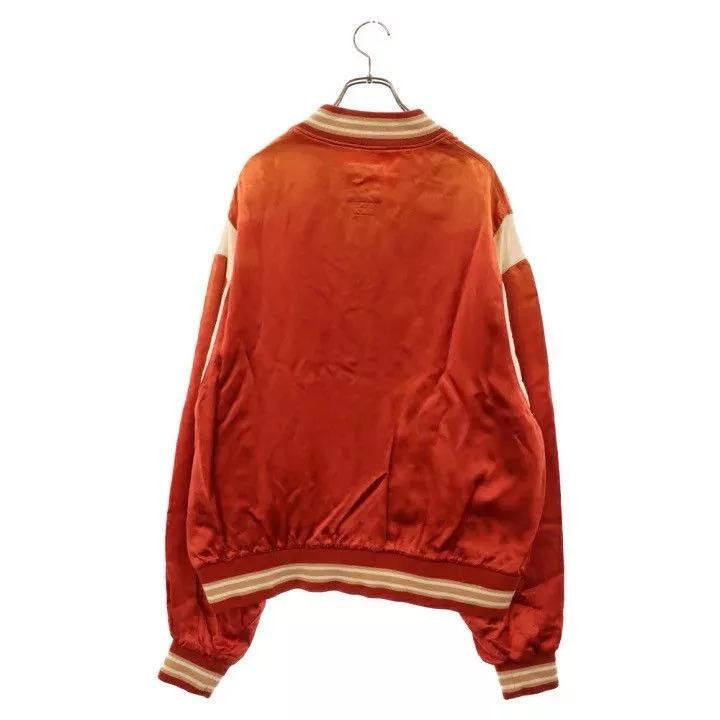 Visvim Light Jackets VISVIM 23SS DOUGLAS STADIUM JKT satin varsity souvenir Red