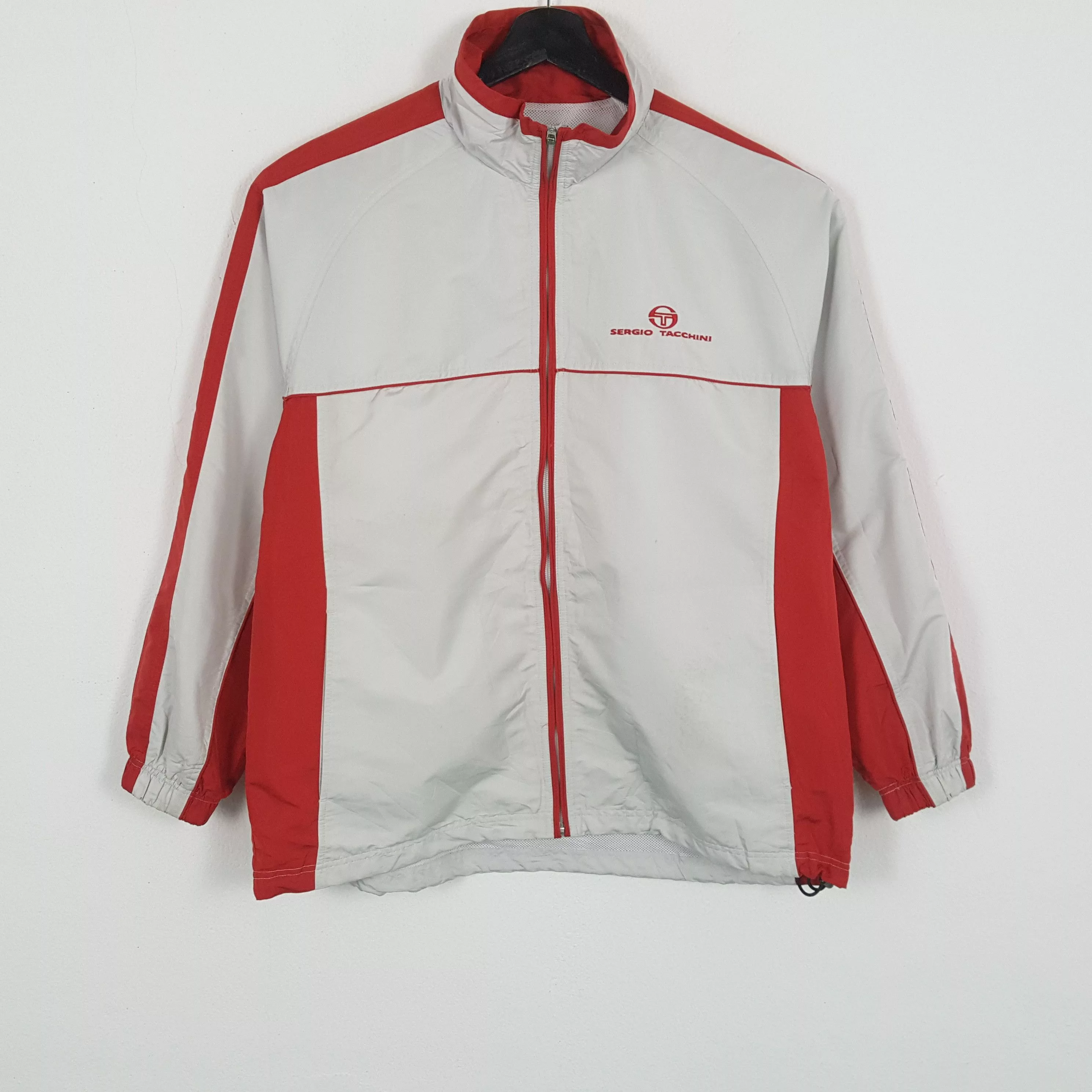 Sergio Tacchini Light Jackets Sergio Tacchini × Vintage SERGI TACCHINI Small Logo Design Sportswear Jacket Red