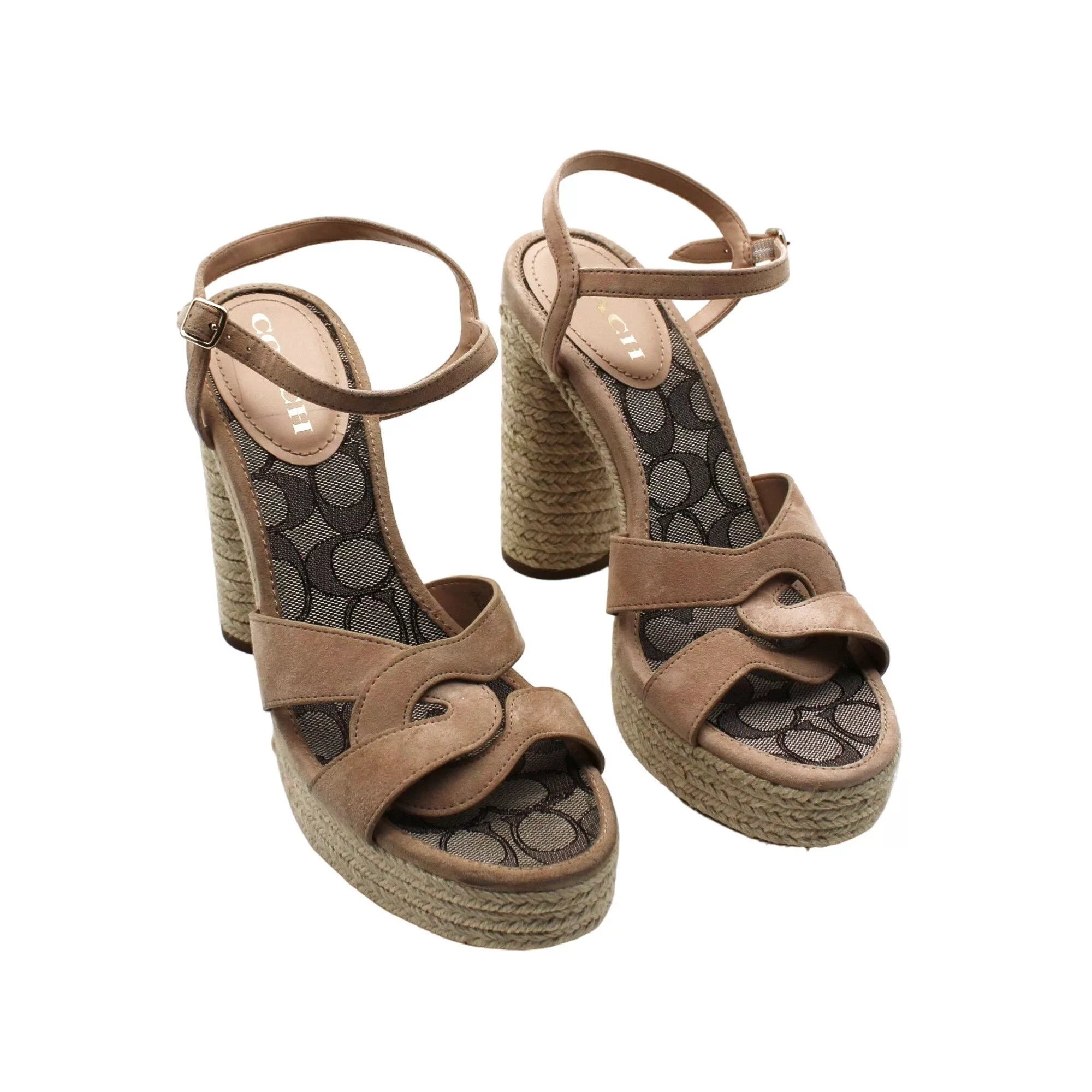 Coach Sandals COACH Talina Sandals - Tan Brown