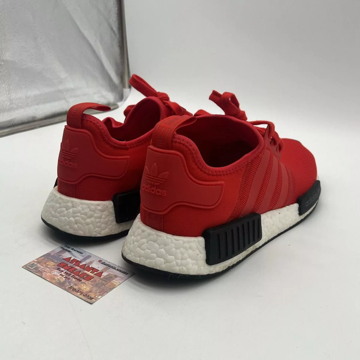 Adidas Low Top Sneakers Adidas NMD R1 clear red