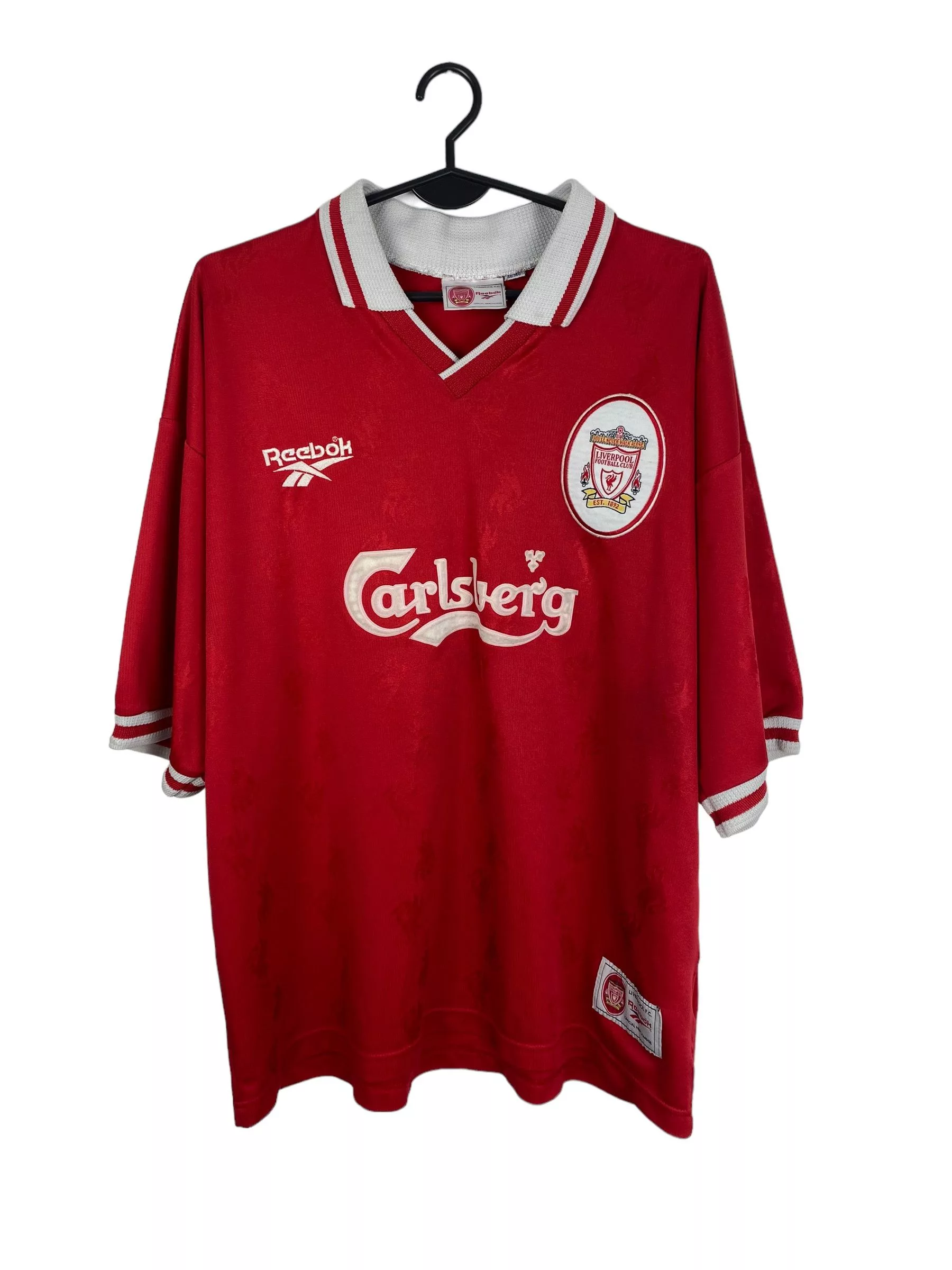 Reebok Jerseys Liverpool Reebok 1996/98 vintage Jersey XL Red