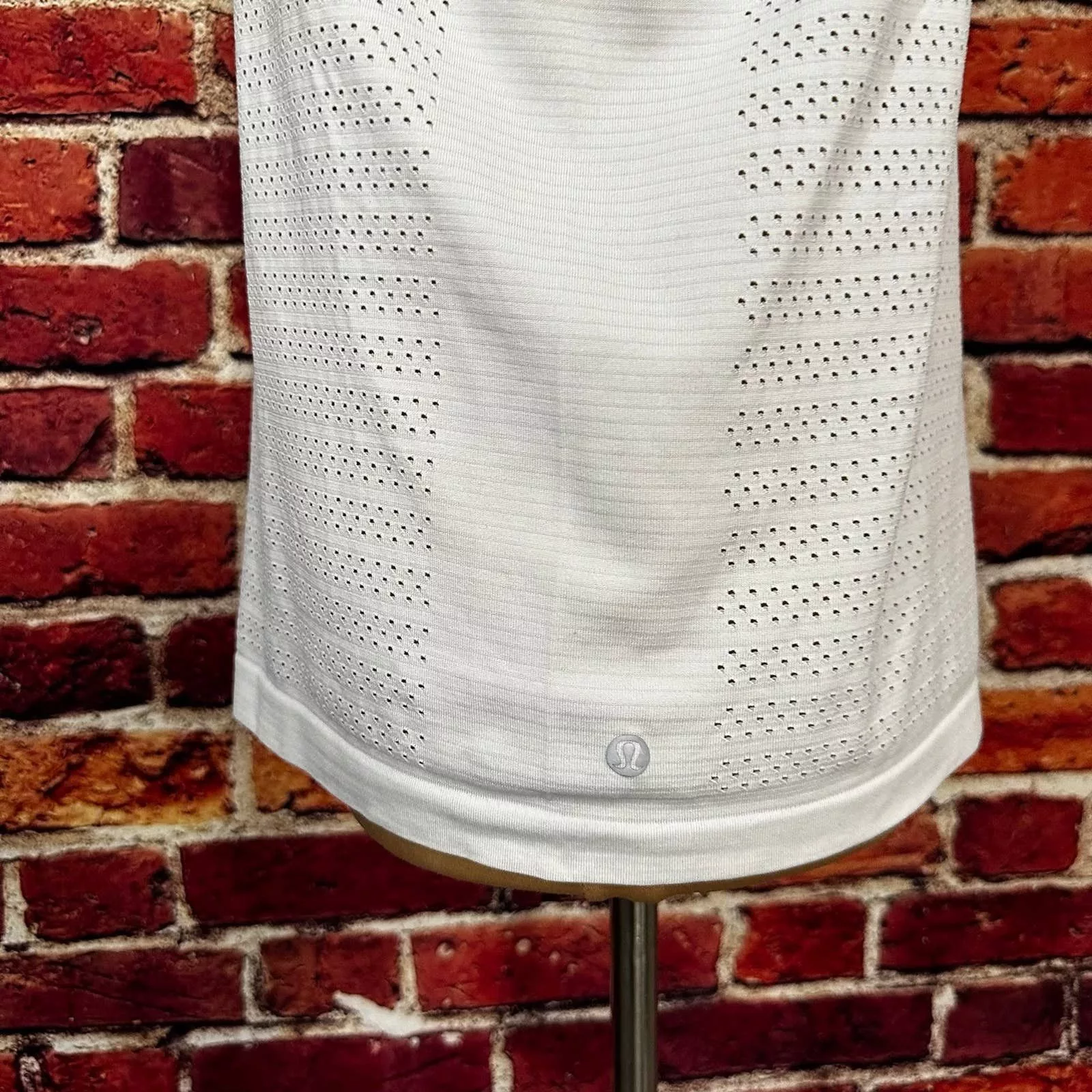 Lululemon Tank Tops Lululemon tee size 10 White