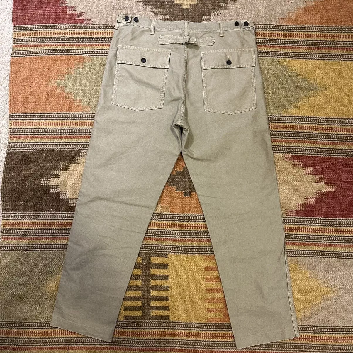 Visvim Casual Pants Visvim Alda Pant Green
