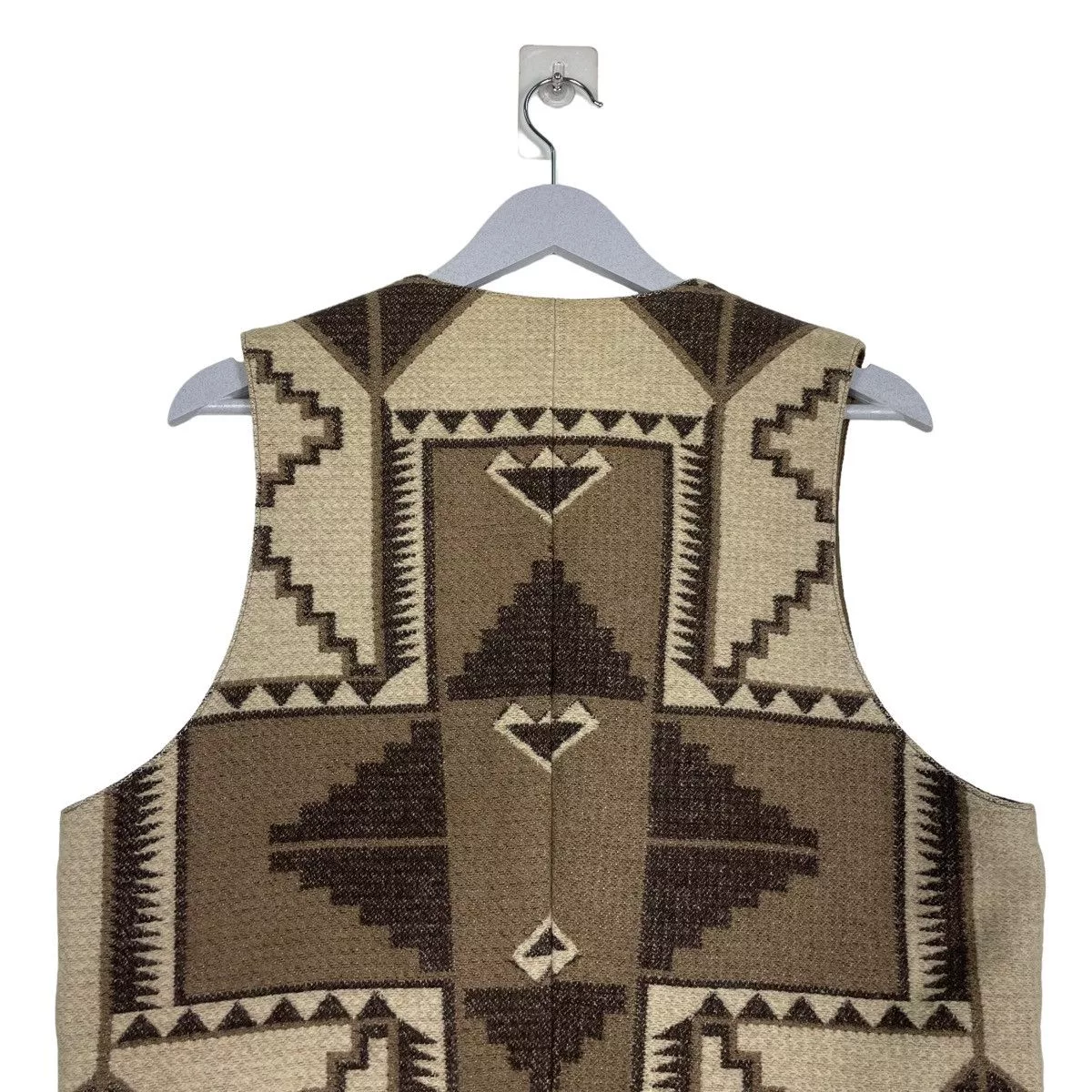 Pendleton Vests Pendleton 💥NAVAJO WESTERN BUTTON VEST Brown