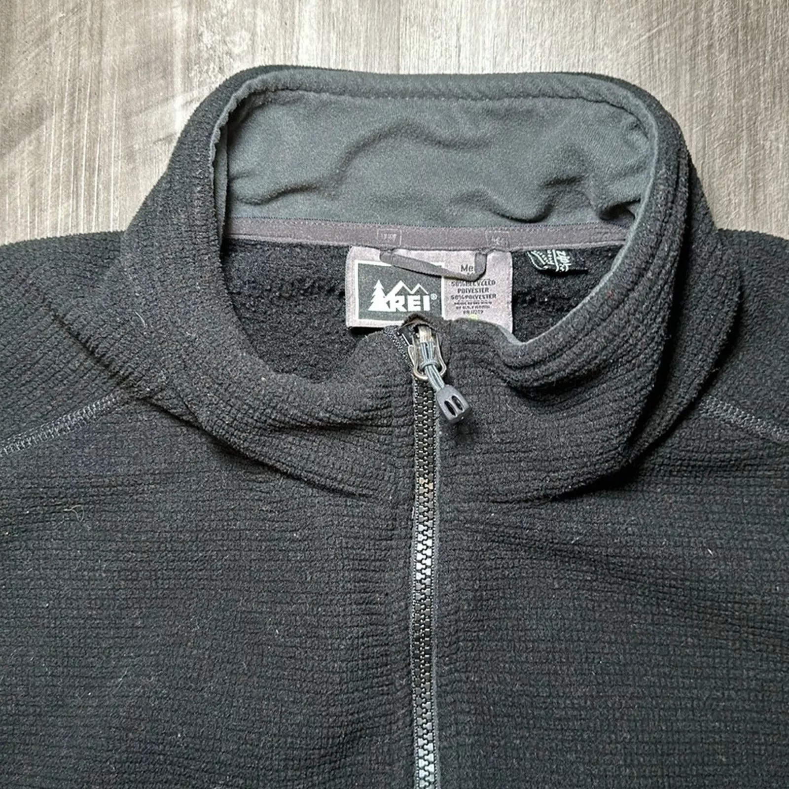 Rei Light Jackets REI Full Zip Fleece Jacket - XL Black