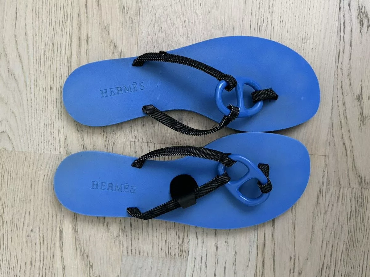 Hermes Sandals Hermes Kala sandals Blue