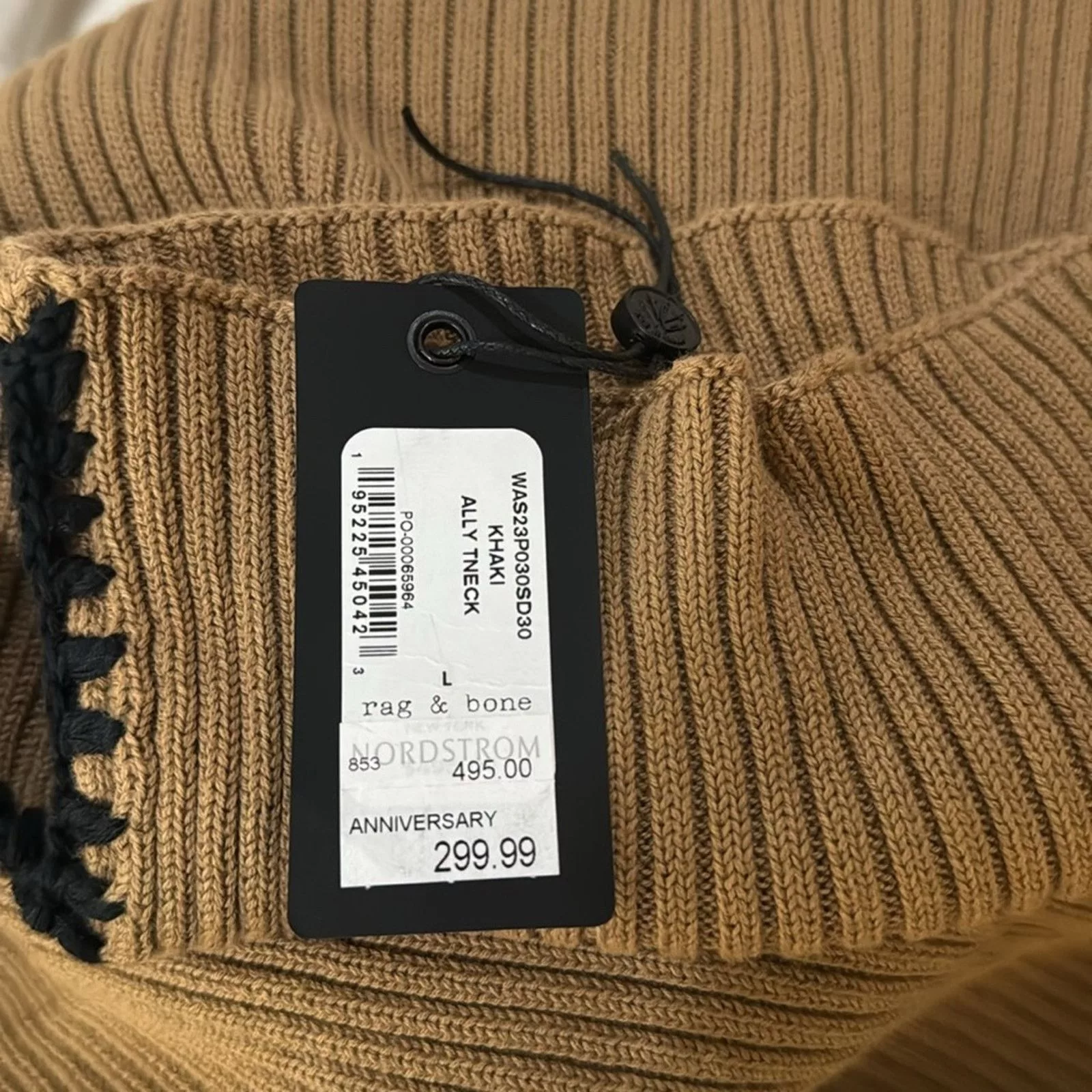 Rag & Bone Sweaters rag & bone Ally Tneck Size L Brown