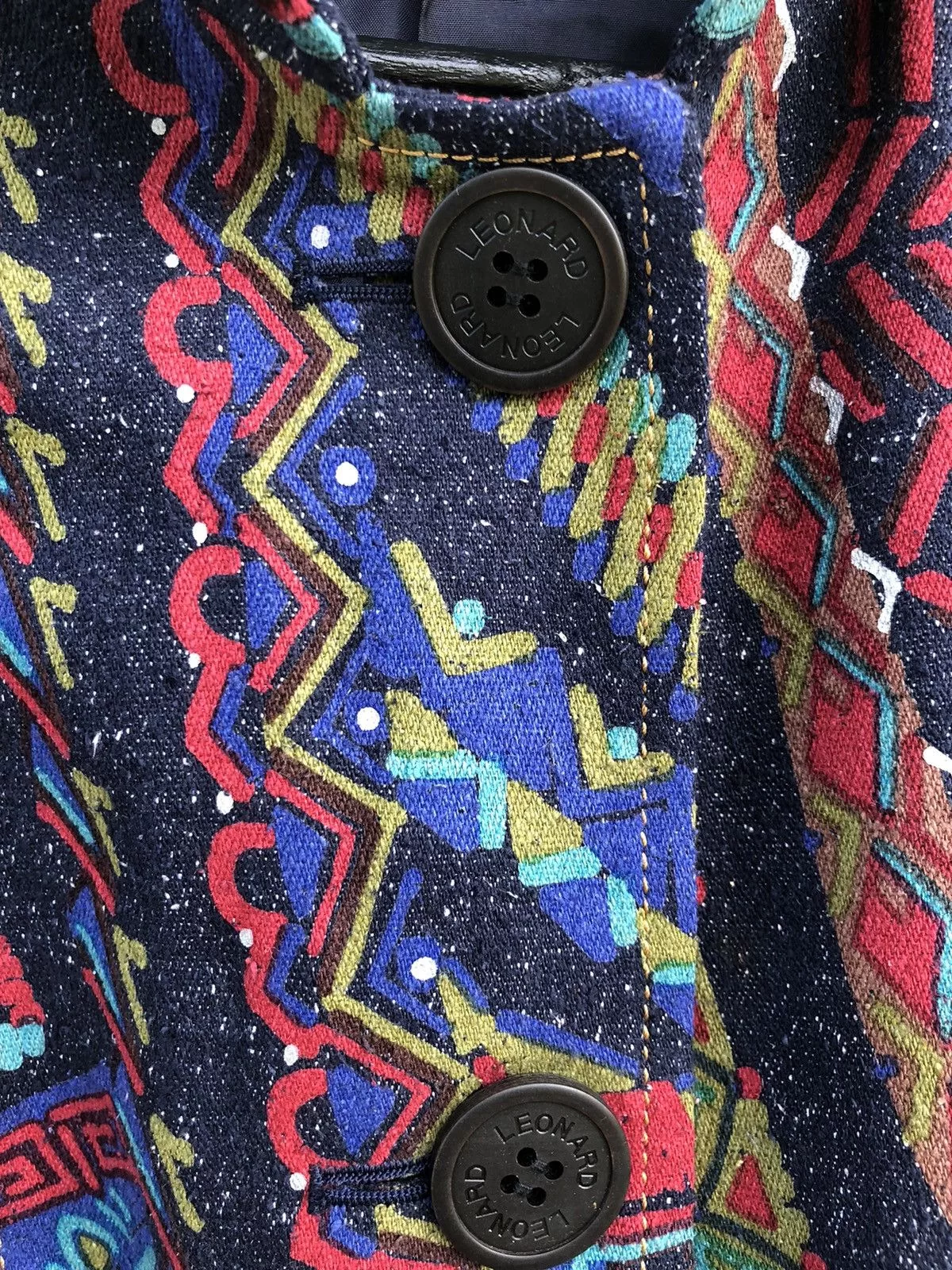 Leonard Paris Light Jackets Leonard Paris Fullprint Jacket Multi Vintage