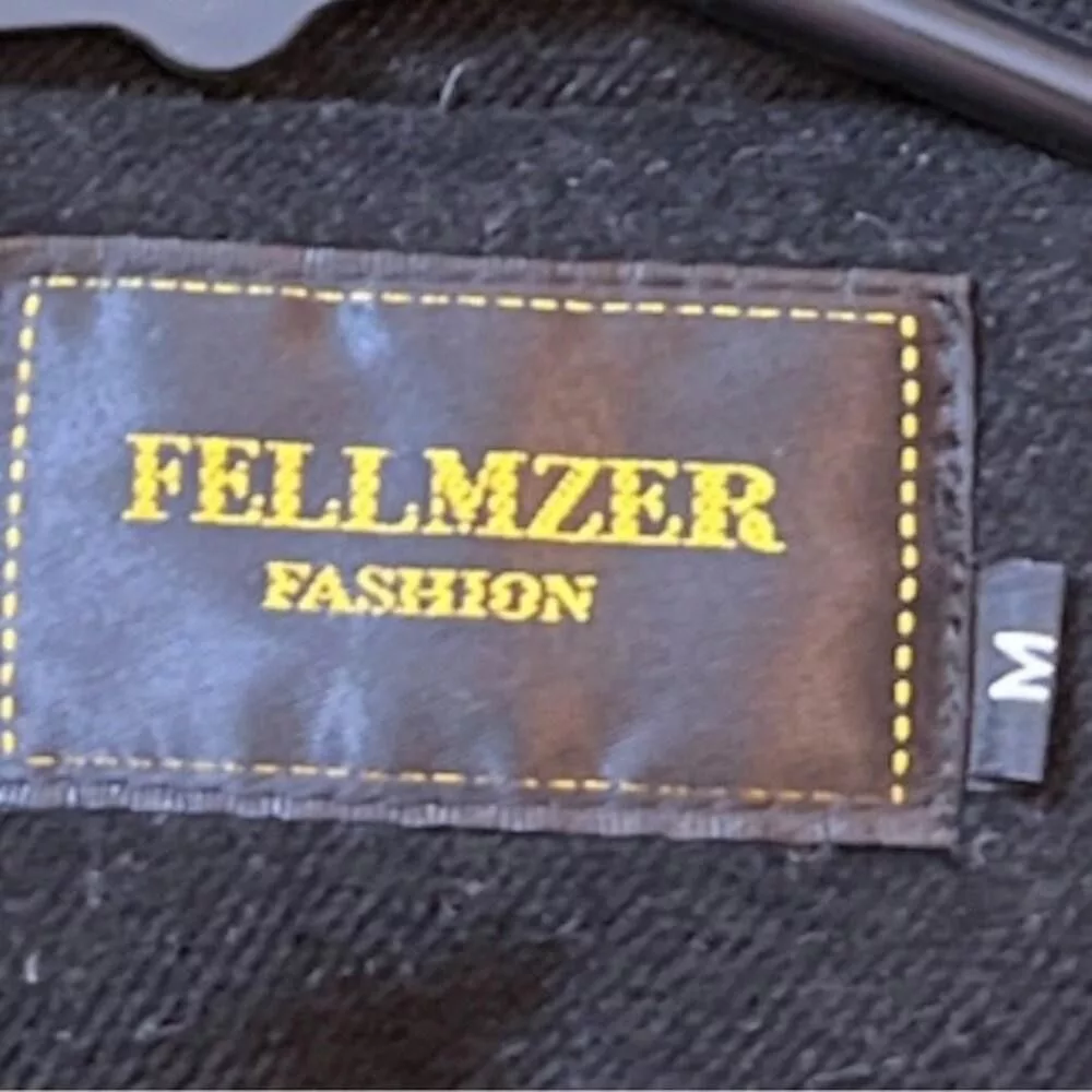 Designer Jackets Designer FELLMZER FASHION BLACK JACKET SIZE M
