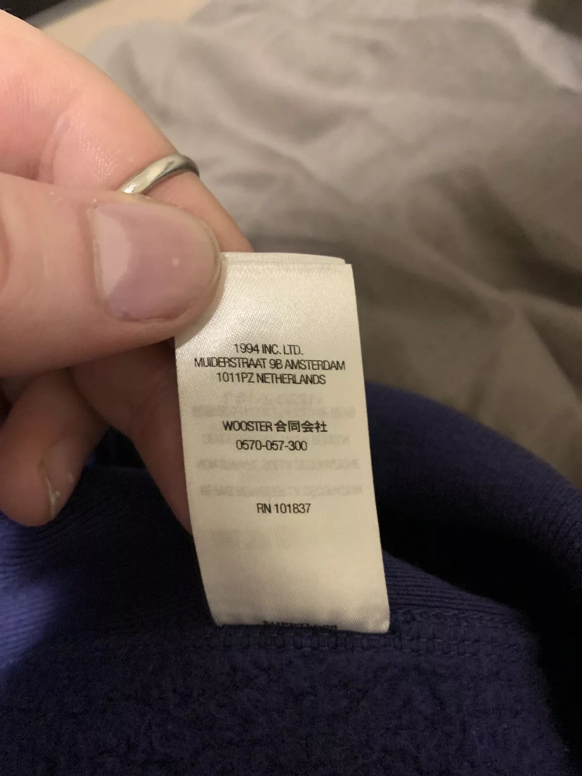 Supreme Sweatshirts Hoodies Supreme Box Logo Indigo/Mid blue/purple